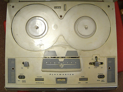 Fidelity Playmaster reel to reel tape recorder